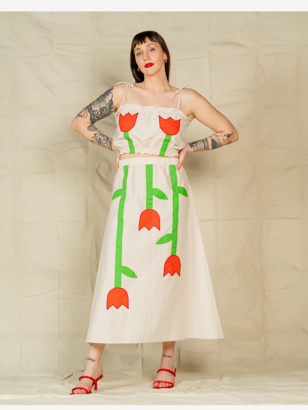 Boyko Tulip Set - 1x Tina Top, 3x Isabelle Skirt